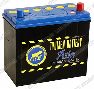 Автомобильный аккумулятор 6СТ-45.0LR Азия - фото