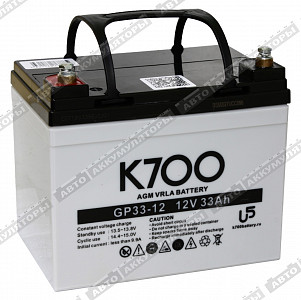 Тяговый аккумулятор GP 33-12 - фото