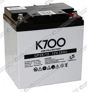 Тяговый аккумулятор GP 28-12 - фото