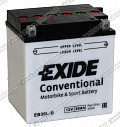Аккумулятор Exide EB30L-B (YB30L-B) 30 Ач